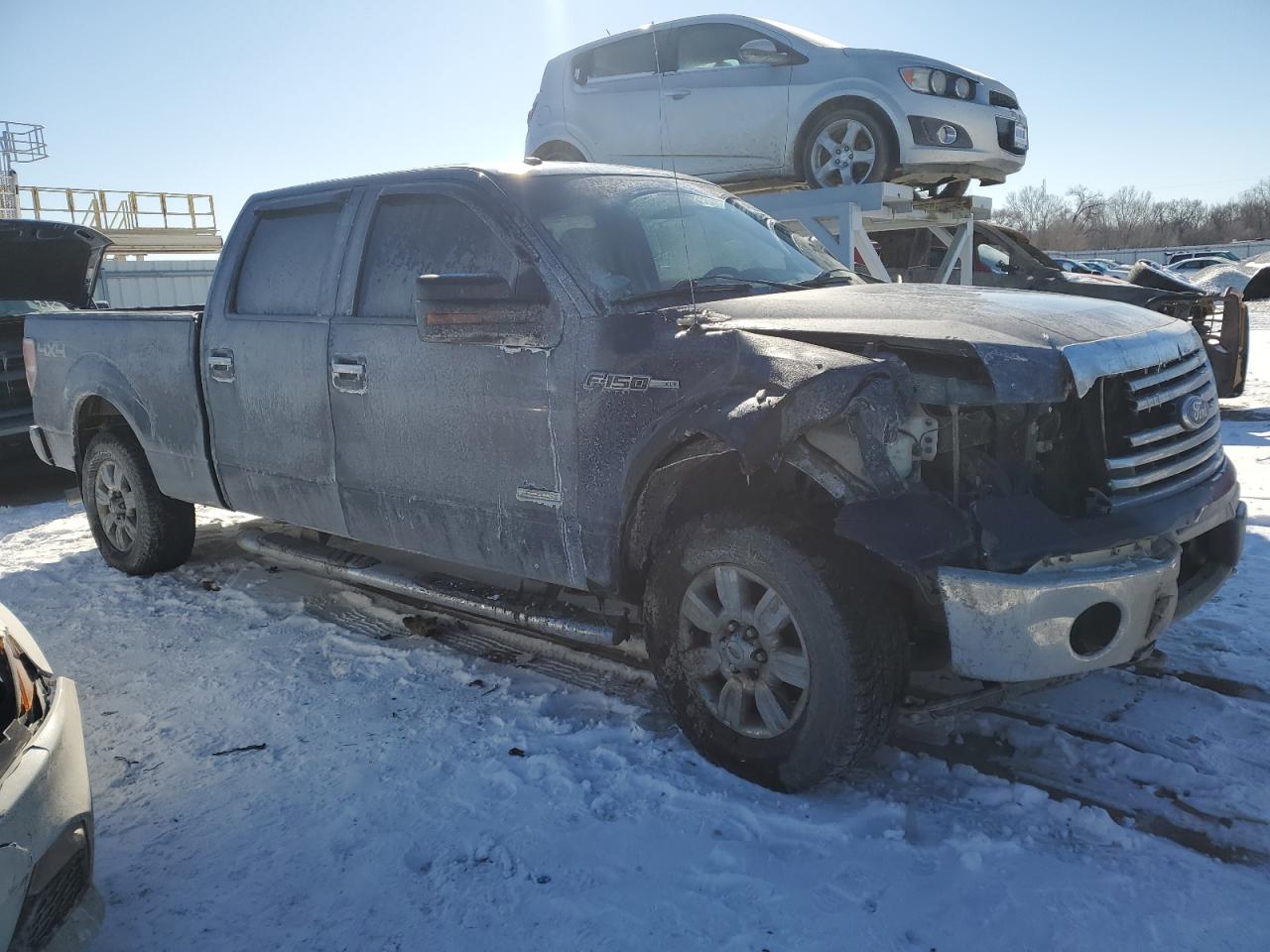 2012 Ford F-150 VIN 1FTFW1ET9CFA55016 Copart auction photo, front end damage thumbnail 4
