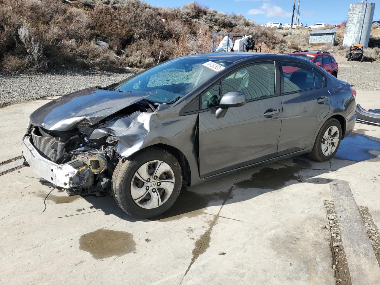 2013 Honda Civic VIN 2HGFB2F56DH563477