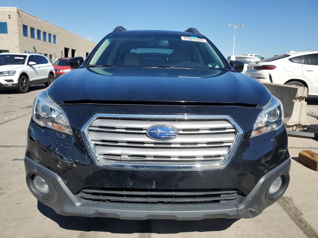 2017 Subaru Outback VIN 4S4BSADC6H3355726 Copart auction photo, side / front end damage thumbnail 5