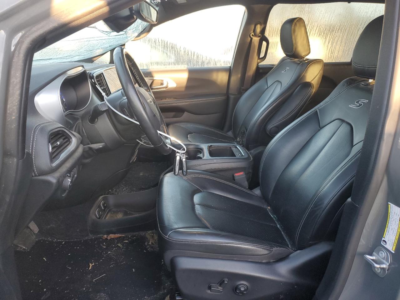2021 Chrysler Pacifica VIN 2C4RC1BG2MR605390 Copart auction photo, top/roof damage thumbnail 7