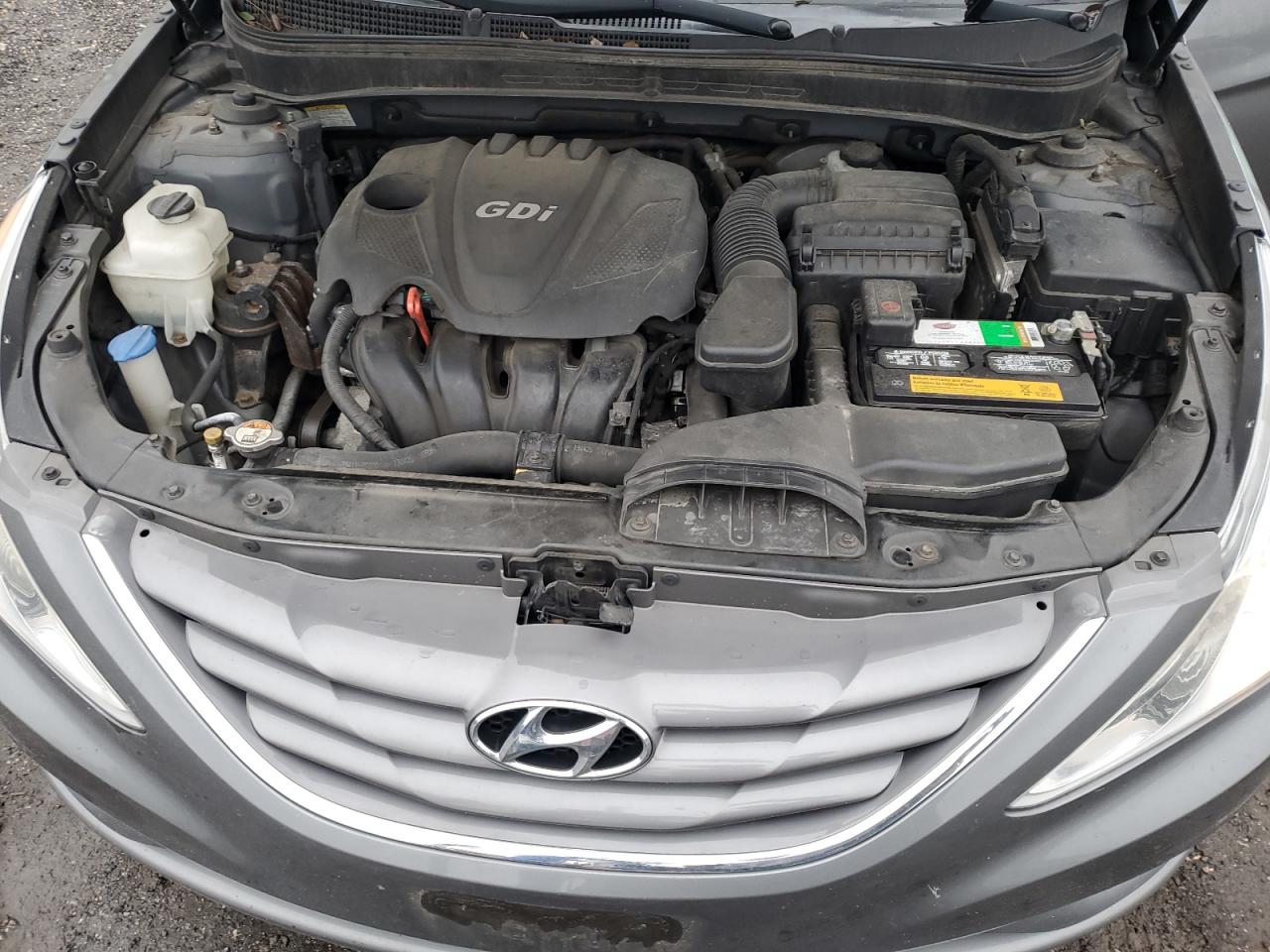 2013 Hyundai Sonata VIN 5NPEB4AC3DH771383 Copart auction photo, vandalism / minor dent/scratches damage thumbnail 11