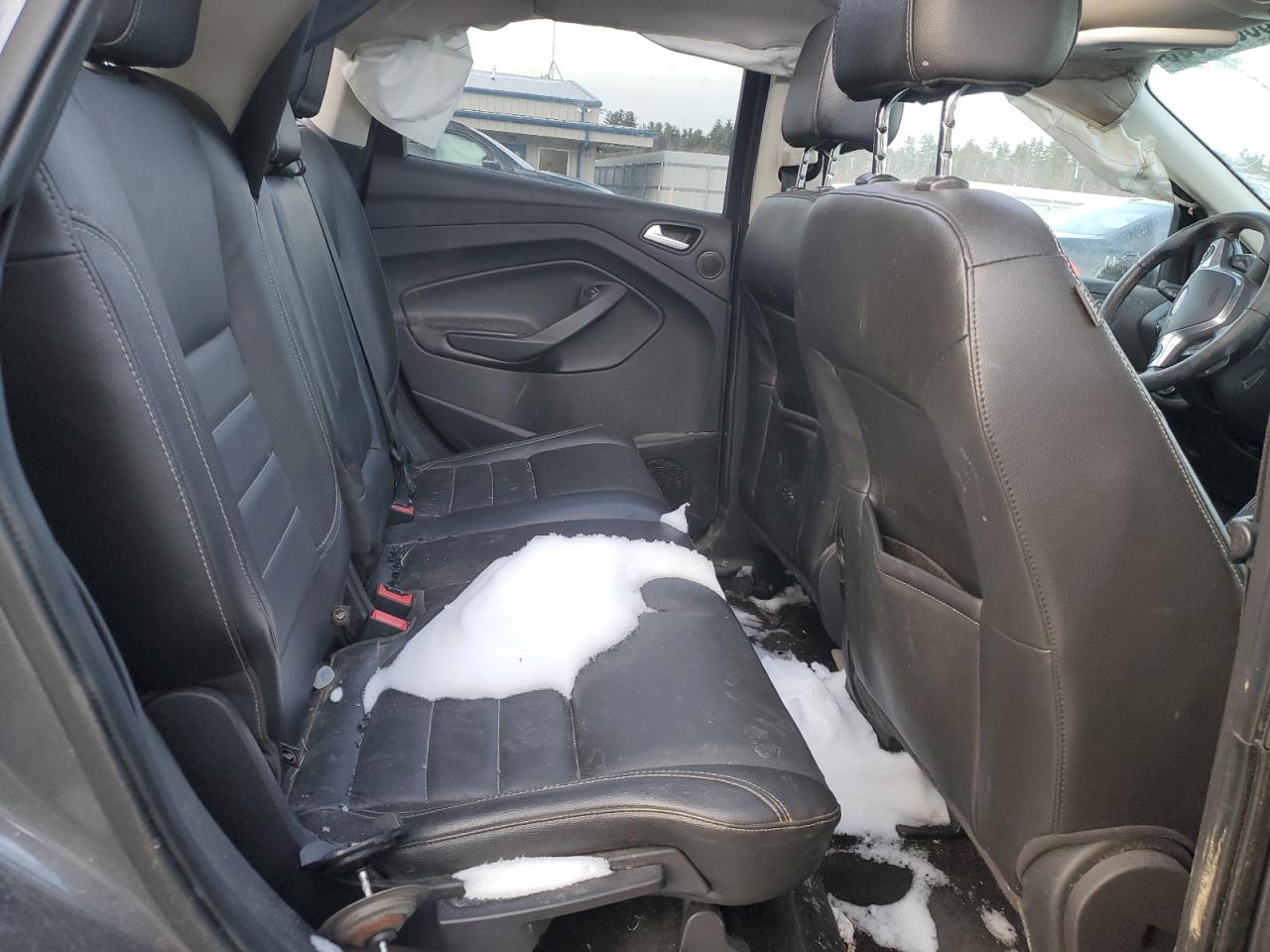 2014 Ford Escape VIN 1FMCU9J98EUD82082 Copart auction photo, all over damage thumbnail 10