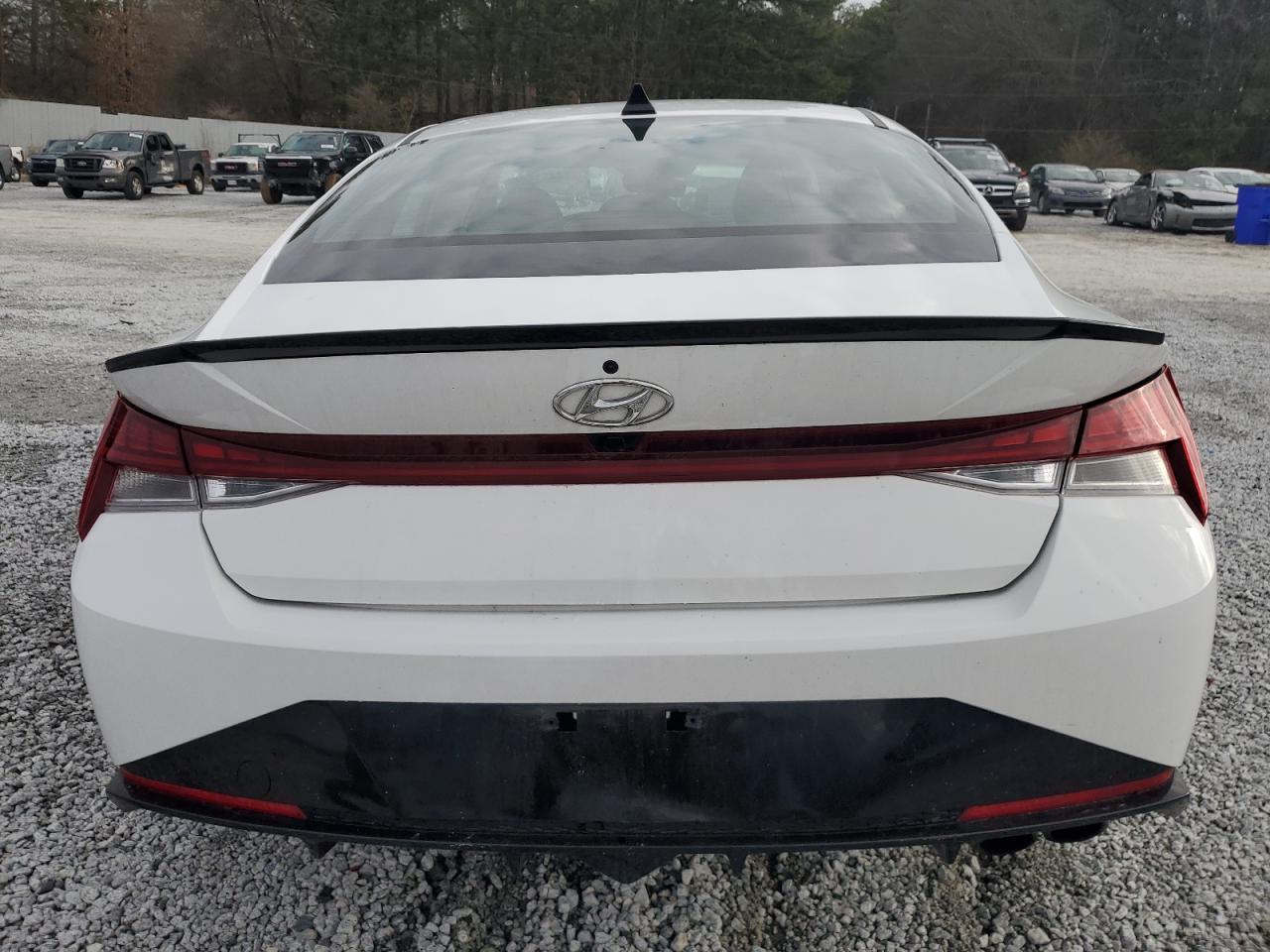 2023 Hyundai Elantra VIN KMHLR4AF3PU625830 Copart auction photo, front end / mechanical damage thumbnail 6