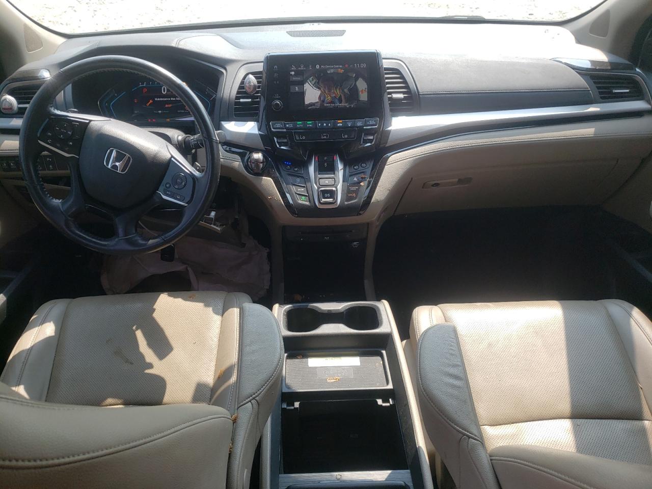 2018 Honda Odyssey VIN 5FNRL6H93JB053329 Copart auction photo, front end damage thumbnail 8