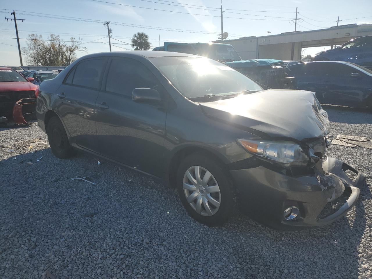 2011 Toyota Corolla VIN 2T1BU4EE1BC728394 Copart auction photo, front end / mechanical damage thumbnail 4