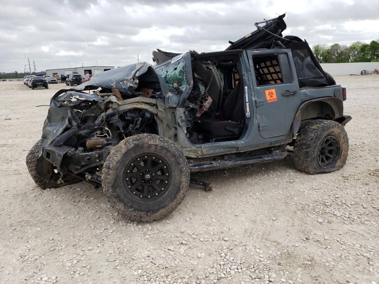 2014 Jeep Wrangler VIN 1C4BJWDG7EL134686