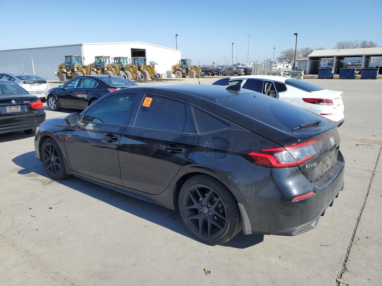 2023 Honda Civic VIN 19XFL2H80PE011251 Copart auction photo, side / front end damage thumbnail 2
