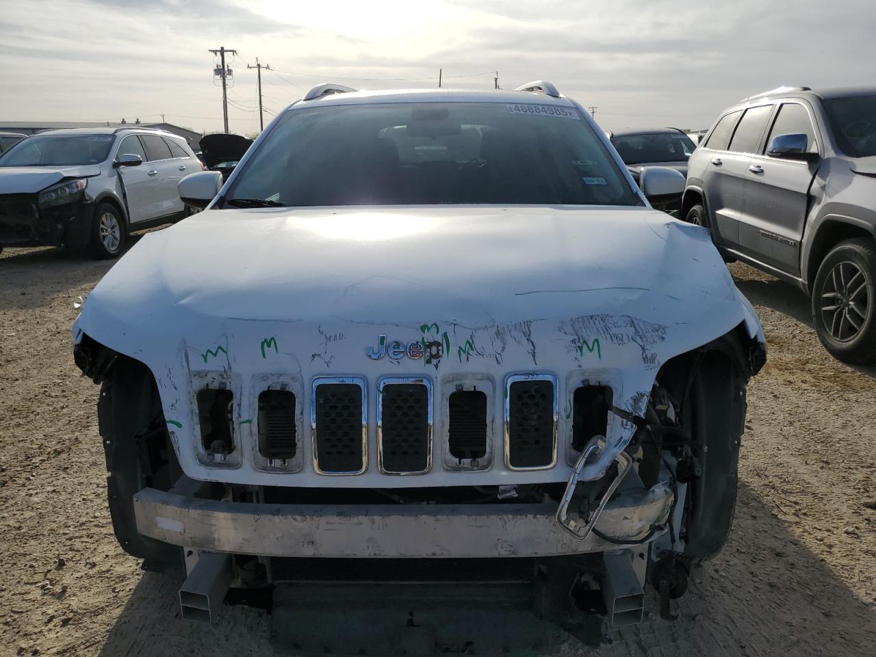 2019 Jeep Grand Cherokee VIN 1C4PJLCB9KD248964 Copart auction photo, front end damage thumbnail 5