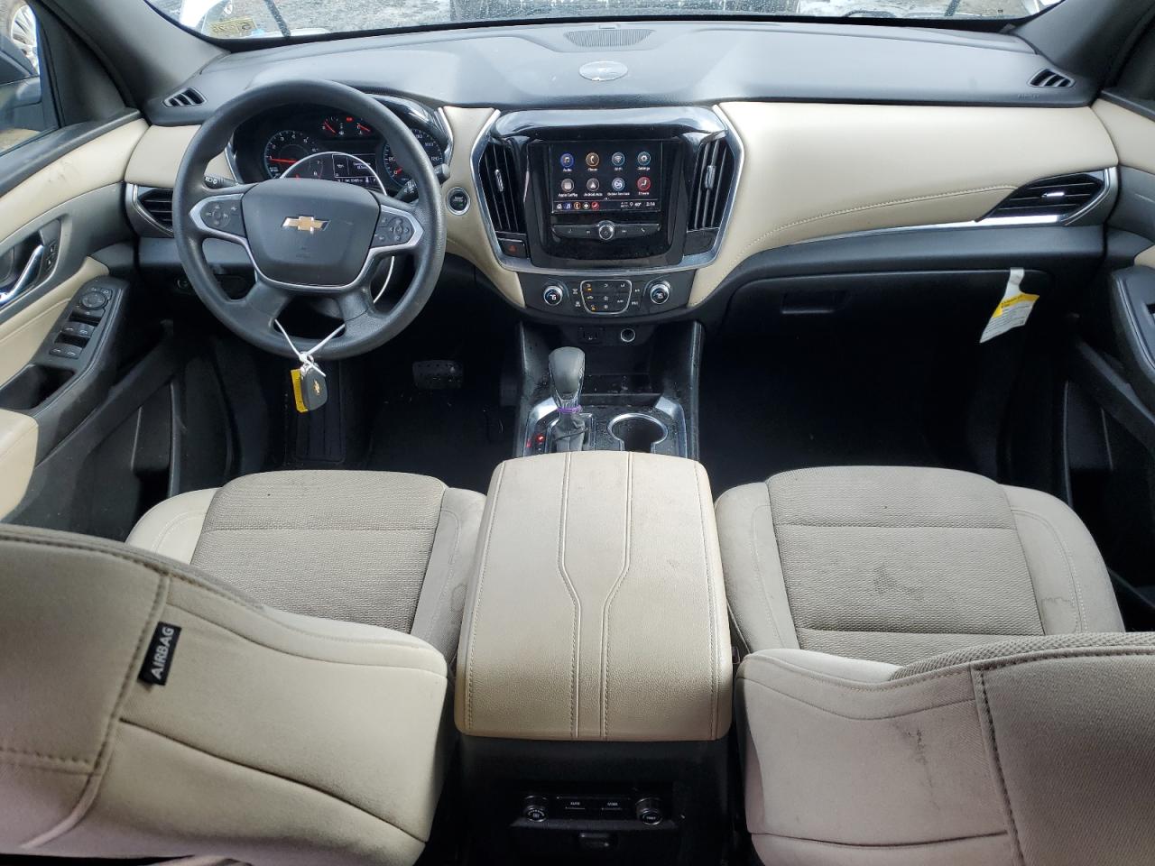 2022 Chevrolet Traverse VIN 1GNERFKW3NJ138804 Copart auction photo, front end damage thumbnail 8