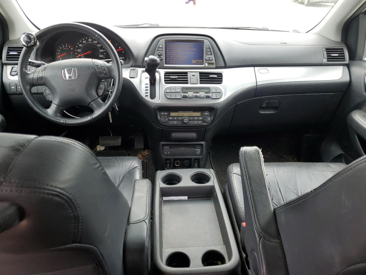 2009 Honda Odyssey VIN 5FNRL38969B059247 Copart auction photo, rear end damage thumbnail 8