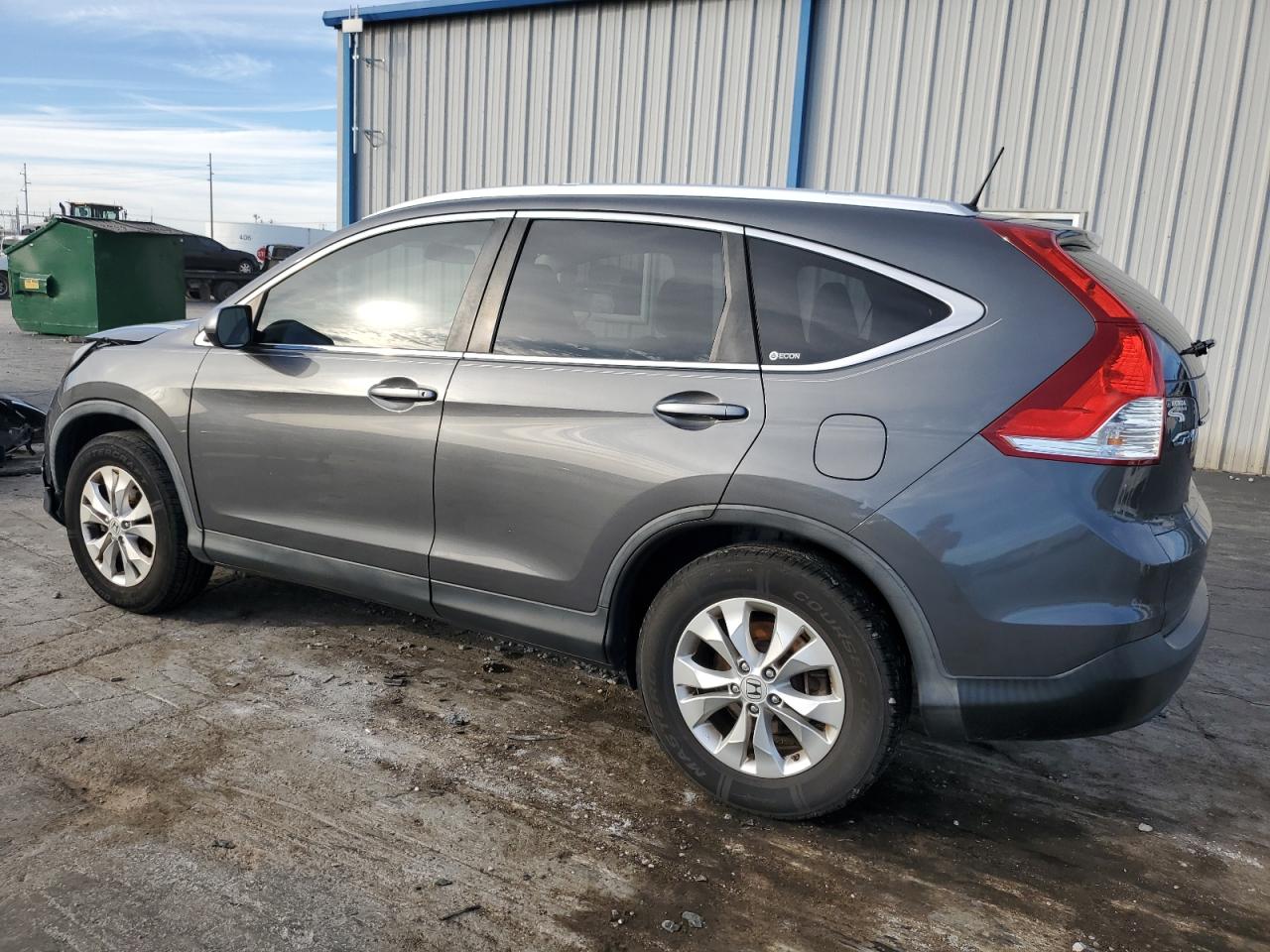 2012 Honda CR-V VIN 5J6RM4H75CL023758 Copart auction photo, front end / minor dent/scratches damage thumbnail 2