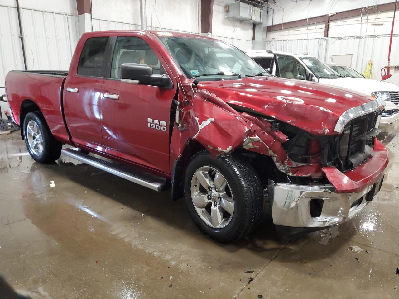 2014 RAM 1500 VIN 1C6RR7GT0ES432094 Copart auction photo, front end damage thumbnail 4