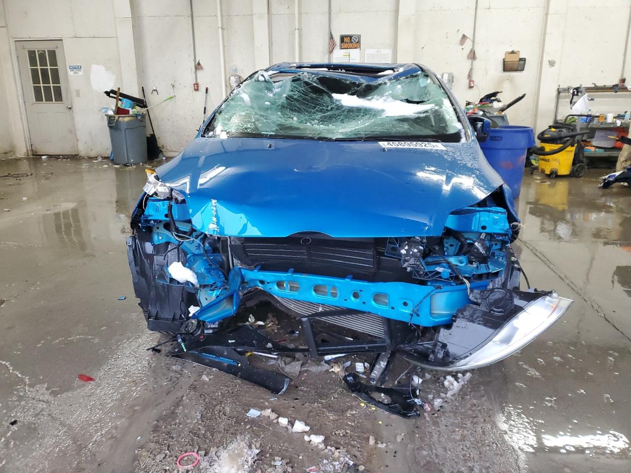 2012 Ford Focus VIN 1FAHP3F27CL462248 Copart auction photo, rollover / mechanical damage thumbnail 5