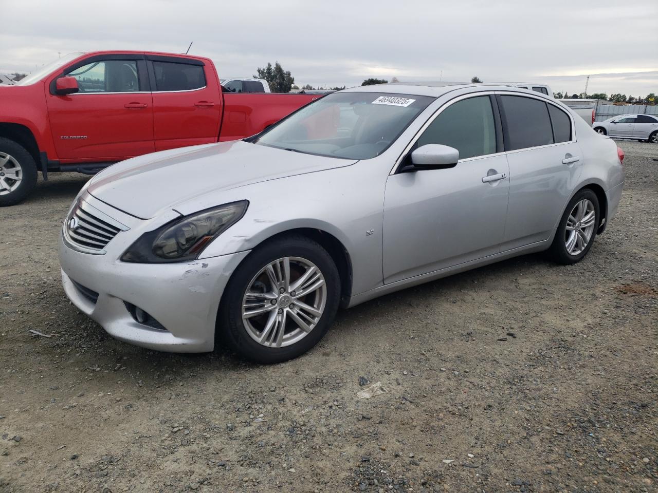 2015 Infiniti Q40 VIN JN1CV6AP7FM502375 - Copart auction photo