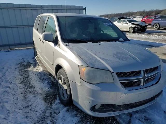 2012 Dodge Caravan VIN 2C4RDGDGXCR165124 Copart auction photo, side / rear end damage thumbnail 12