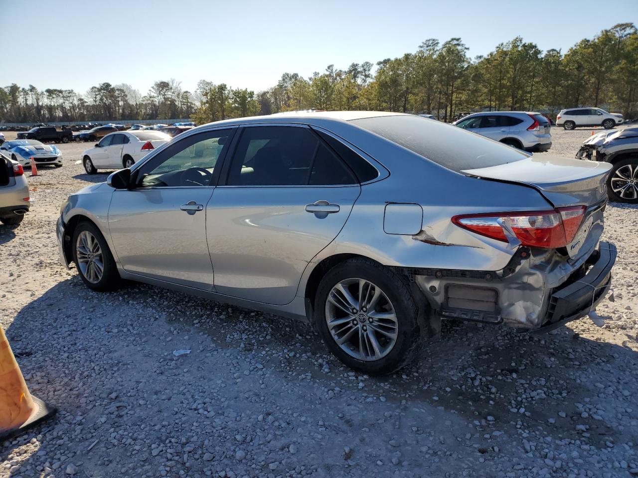 2015 Toyota Camry VIN 4T1BF1FK7FU010530 Copart auction photo, rear end / front end damage thumbnail 2