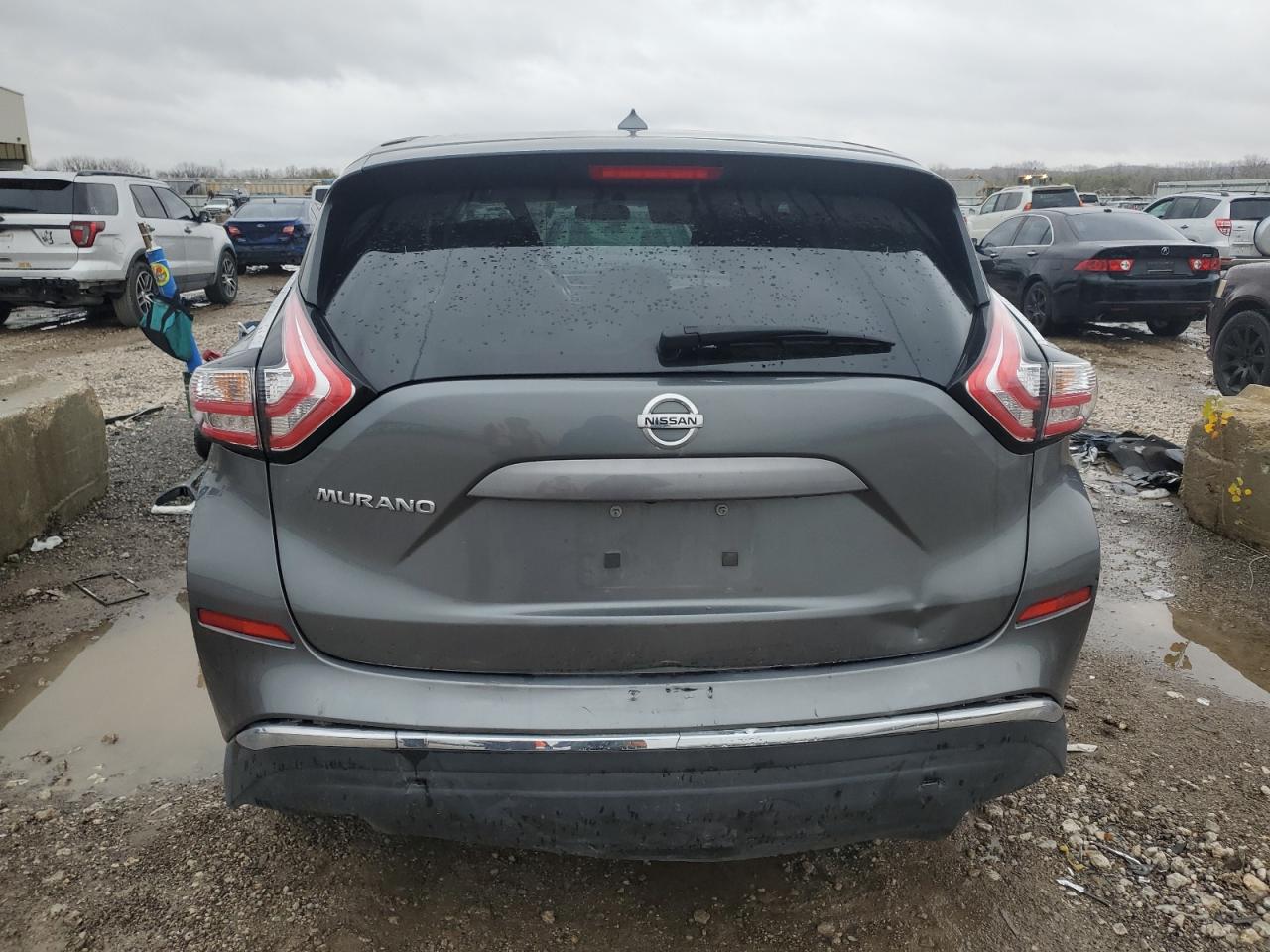 2016 Nissan Murano VIN 5N1AZ2MG6GN129981 Copart auction photo, all over damage thumbnail 6