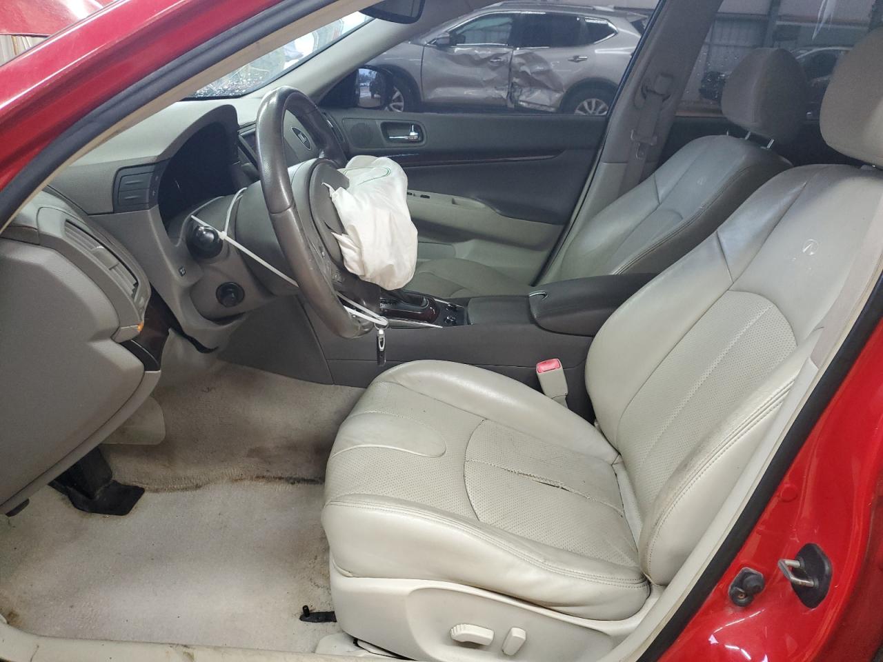 2010 Infiniti G VIN JN1CV6AP5AM405376 Copart auction photo, front end damage thumbnail 7