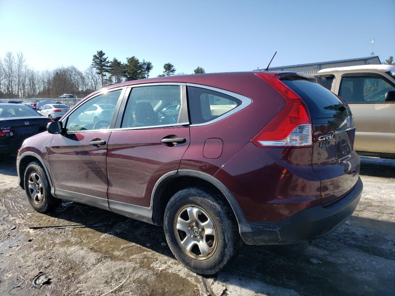 2014 Honda CR-V VIN 5J6RM4H39EL012617 Copart auction photo, front end / minor dent/scratches damage thumbnail 2