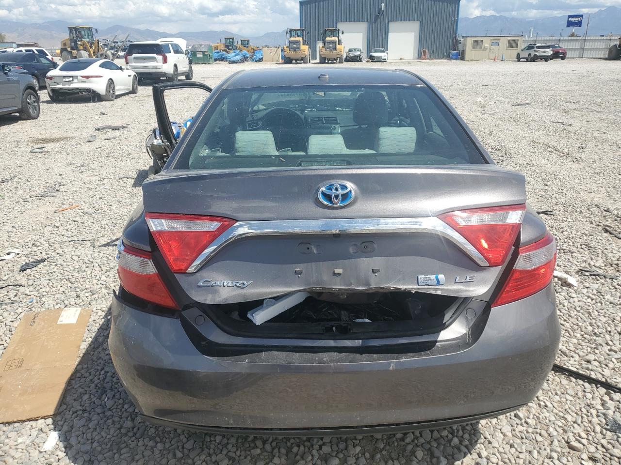 2017 Toyota Camry VIN 4T1BD1FK8HU221146 Copart auction photo, side / front end damage thumbnail 6