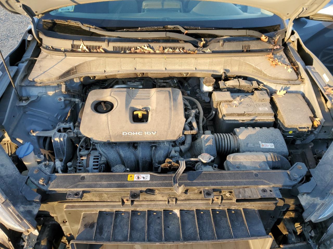 2019 Hyundai Kona VIN KM8K1CAA3KU215331 Copart auction photo, rear end / front end damage thumbnail 12