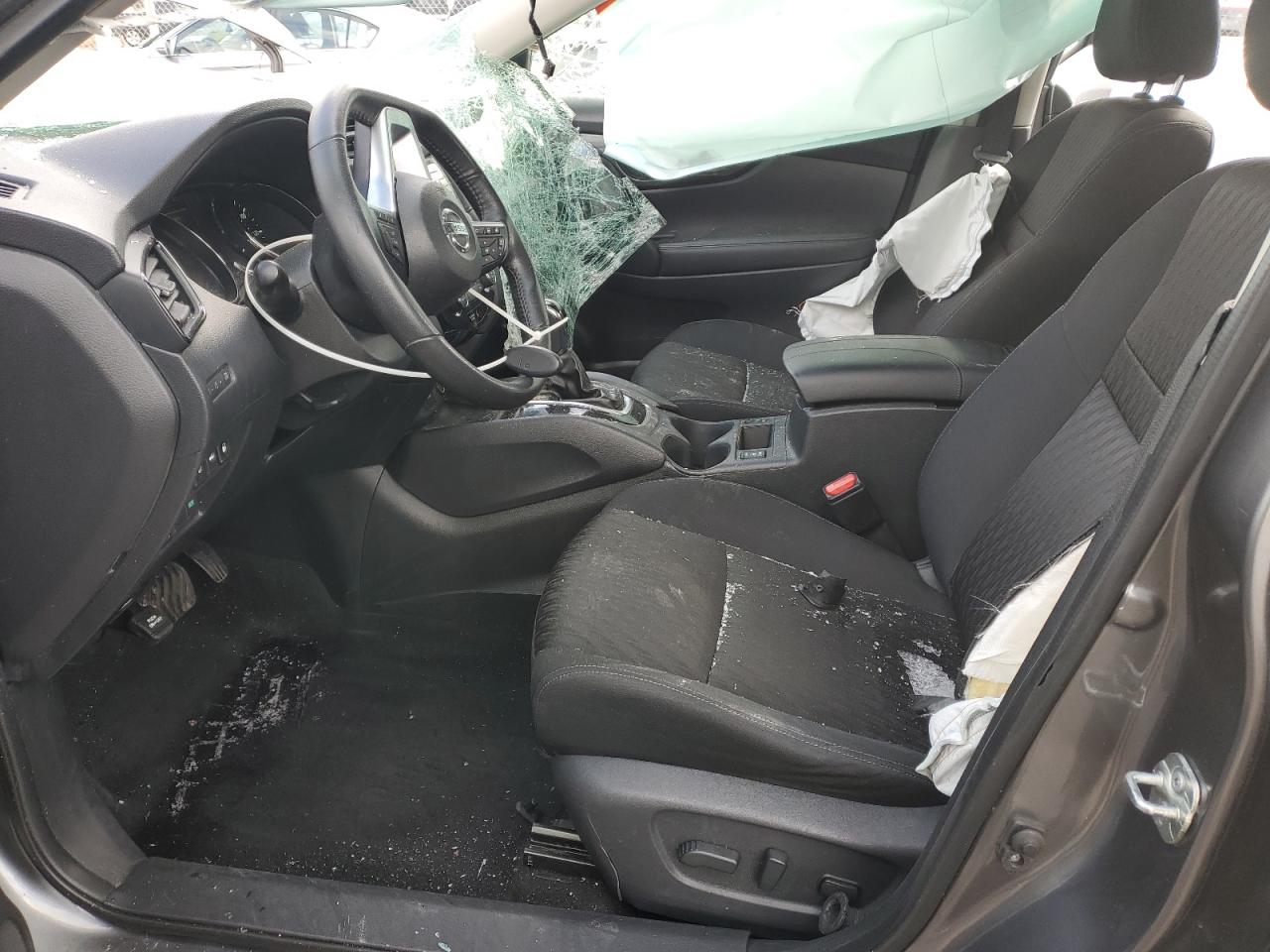 2020 Nissan Rogue VIN KNMAT2MV7LP515974 Copart auction photo, rollover damage thumbnail 7