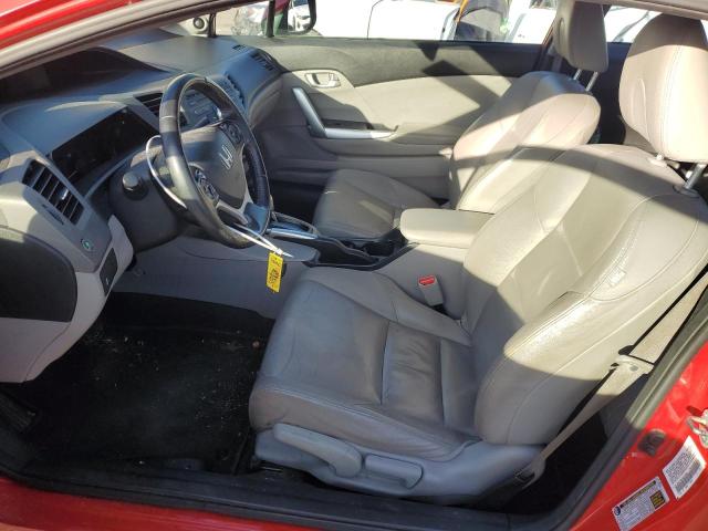 2012 Honda Civic VIN 2HGFG3B10CH520861 Copart auction photo, front end / side damage thumbnail 7
