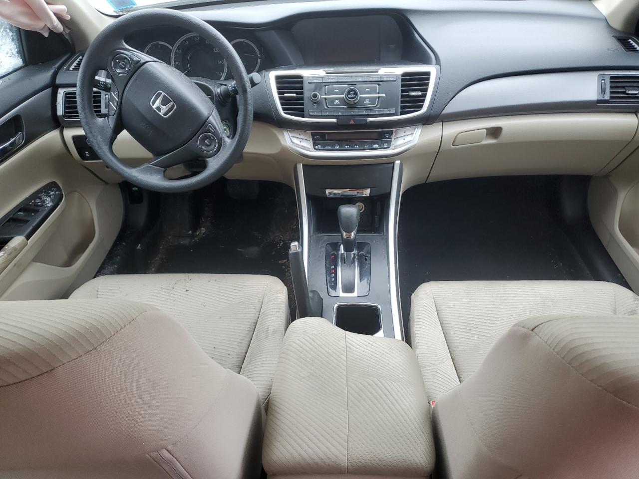 2014 Honda Accord VIN 1HGCR2F30EA217955 Copart auction photo, front end / rear end damage thumbnail 8