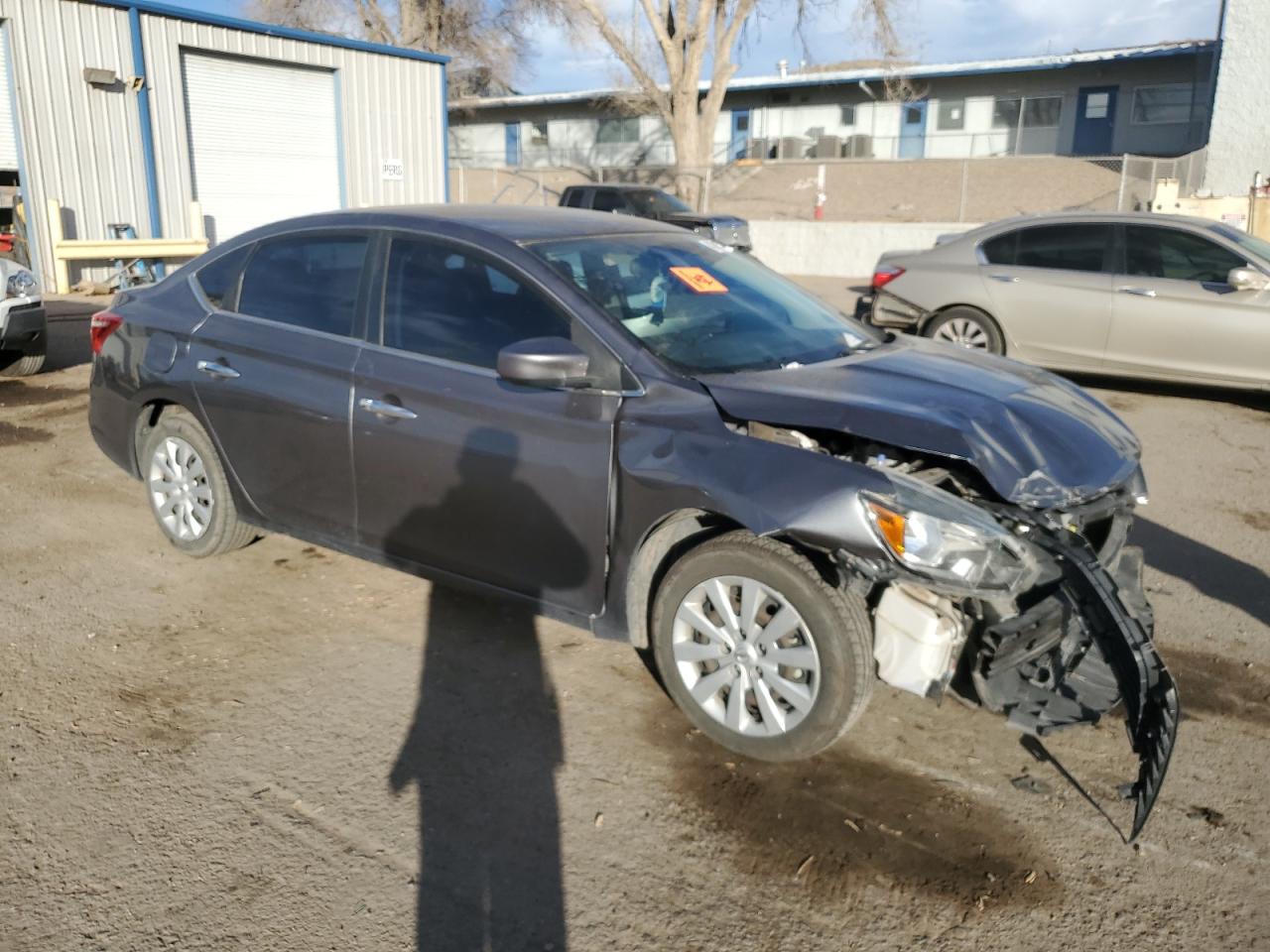 2019 Nissan Sentra VIN 3N1AB7AP4KY292685 Copart auction photo, front end damage thumbnail 4