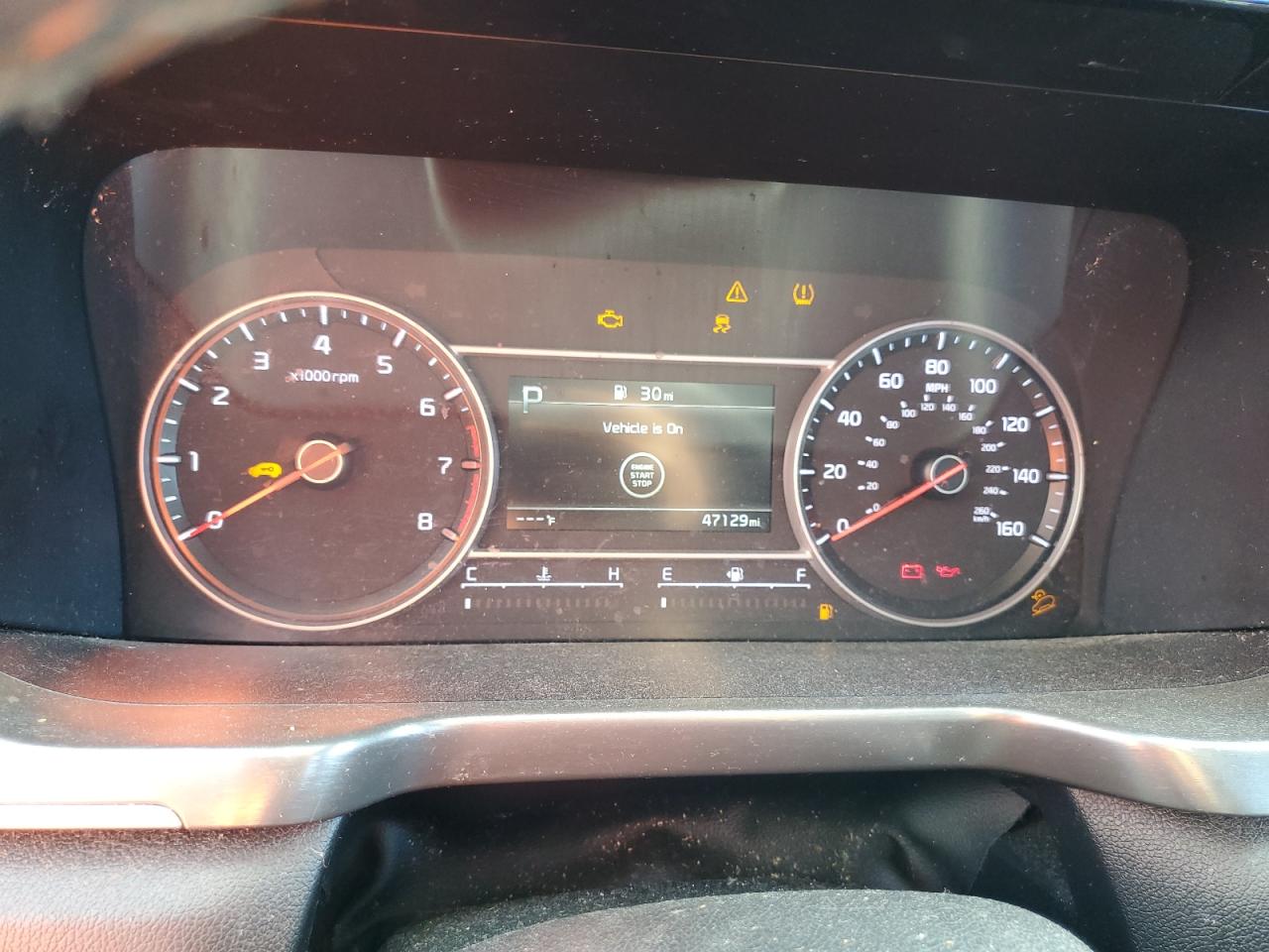 2021 KIA Sorento VIN 5XYRKDLF5MG052278 Copart auction photo, all over / mechanical damage thumbnail 9