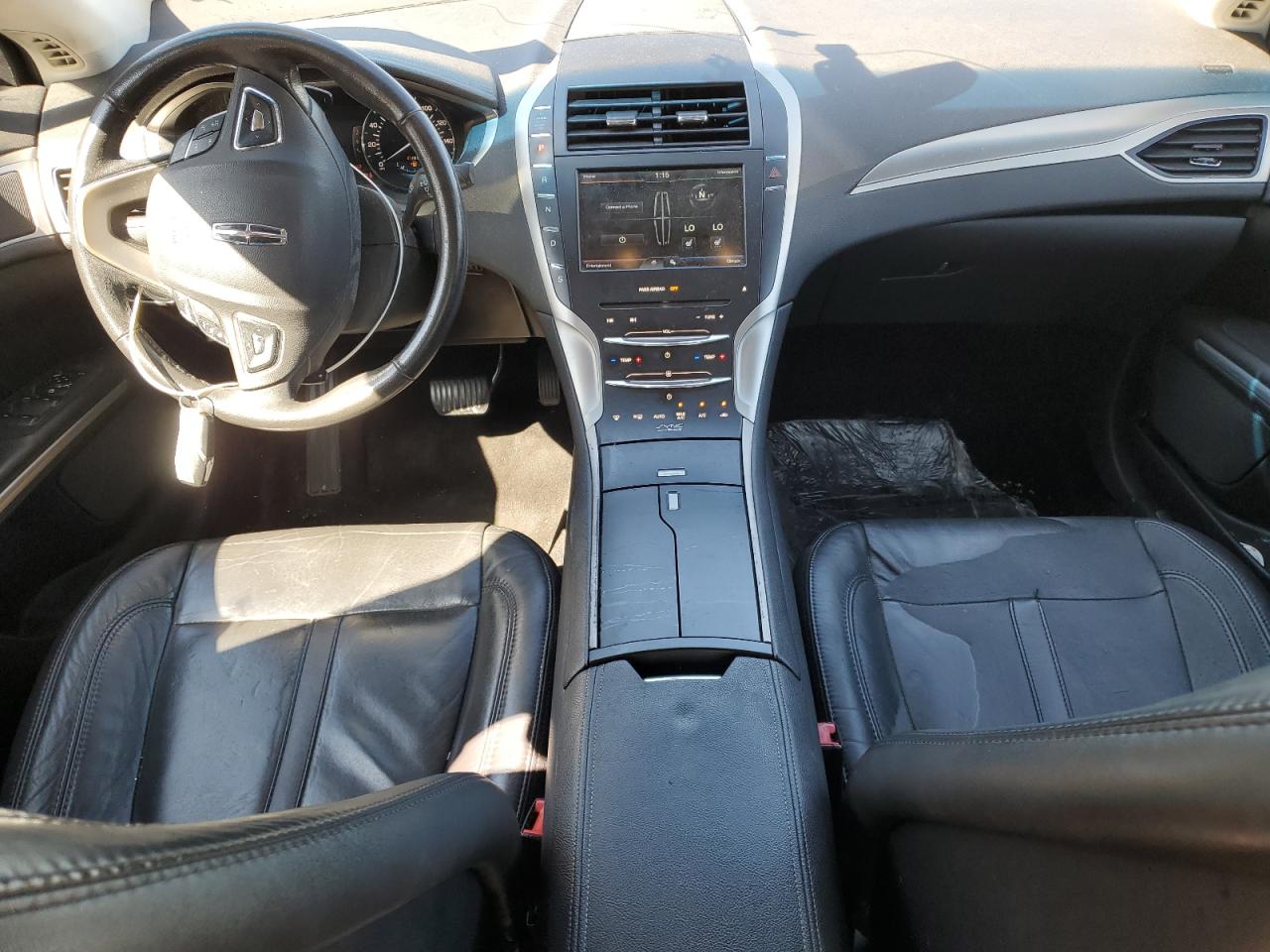 2014 Lincoln MKZ VIN 3LN6L2G96ER824010 Copart auction photo, side damage thumbnail 8