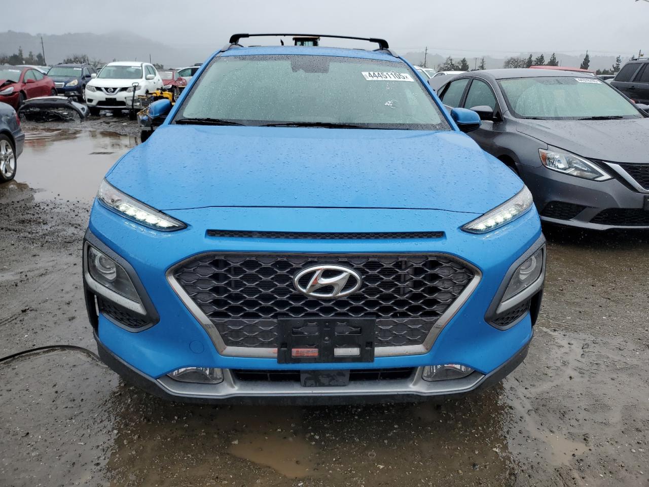 2020 Hyundai Kona VIN KM8K5CA54LU434257 Copart auction photo, rear end / side damage thumbnail 5