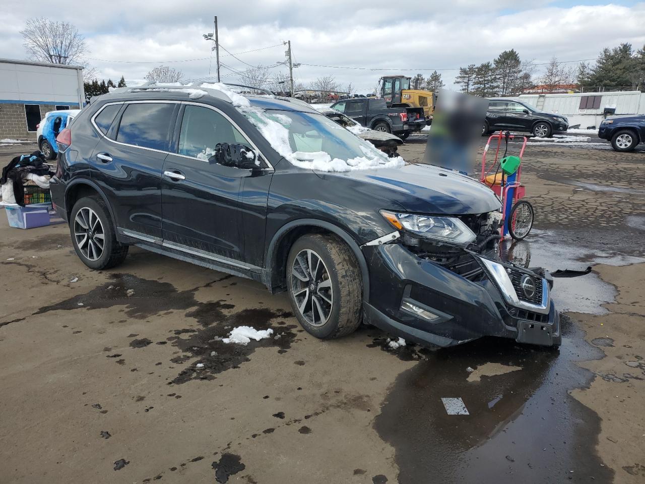 2020 Nissan Rogue VIN 5N1AT2MV7LC772037 Copart auction photo, front end / rear end damage thumbnail 4