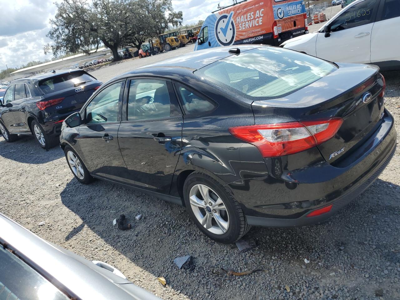 2014 Ford Focus VIN 1FADP3F20EL173147 Copart auction photo, front end damage thumbnail 2