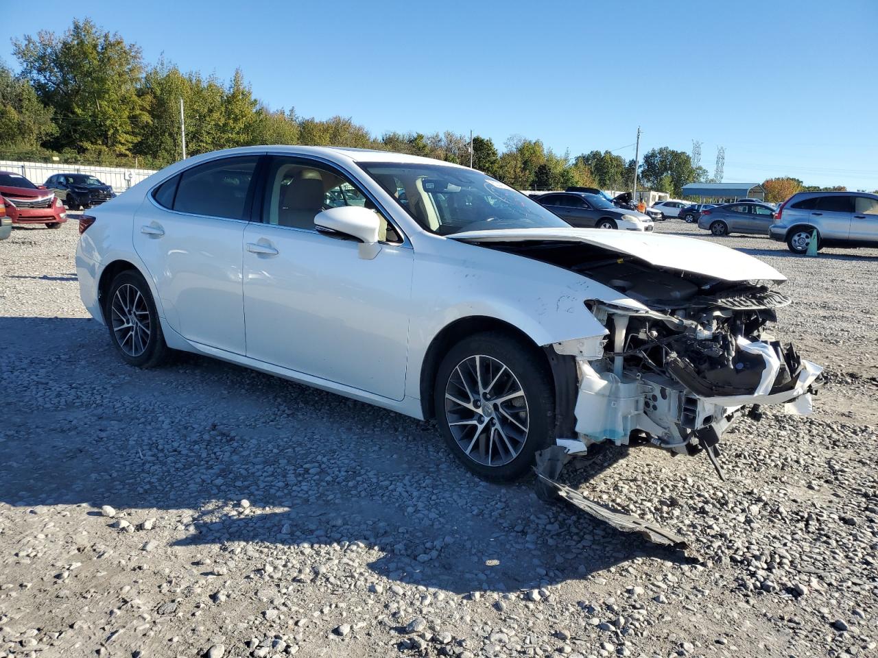 2016 Lexus ES VIN JTHBK1GGXG2232257 Copart auction photo, front end damage thumbnail 4