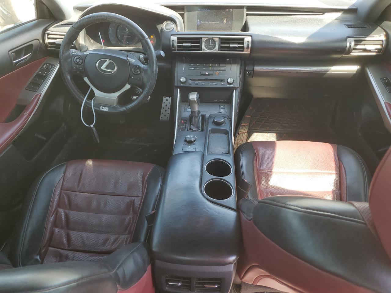 2015 Lexus IS VIN JTHBF1D23F5056016 Copart auction photo, front end damage thumbnail 8