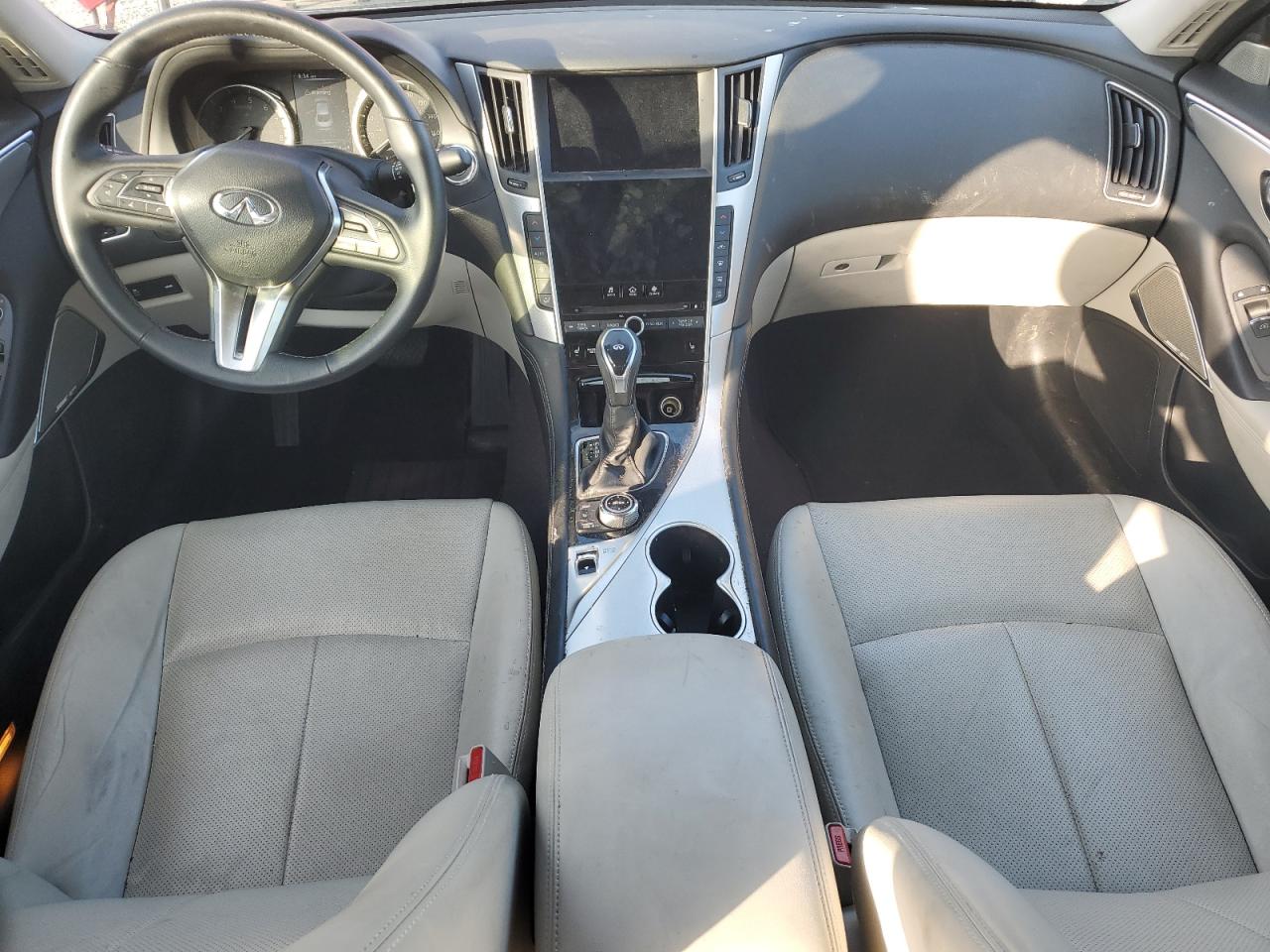 2021 Infiniti Q50 VIN JN1EV7BP7MM703901 Copart auction photo, front end damage thumbnail 8