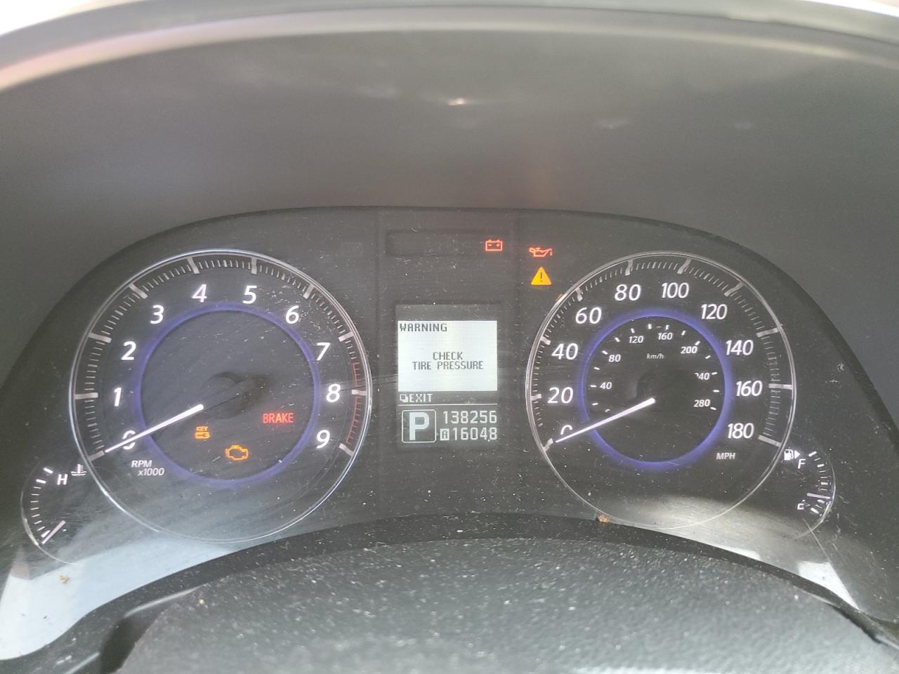2013 Infiniti FX VIN JN8CS1MU1DM141169 Copart auction photo, front end / side damage thumbnail 9