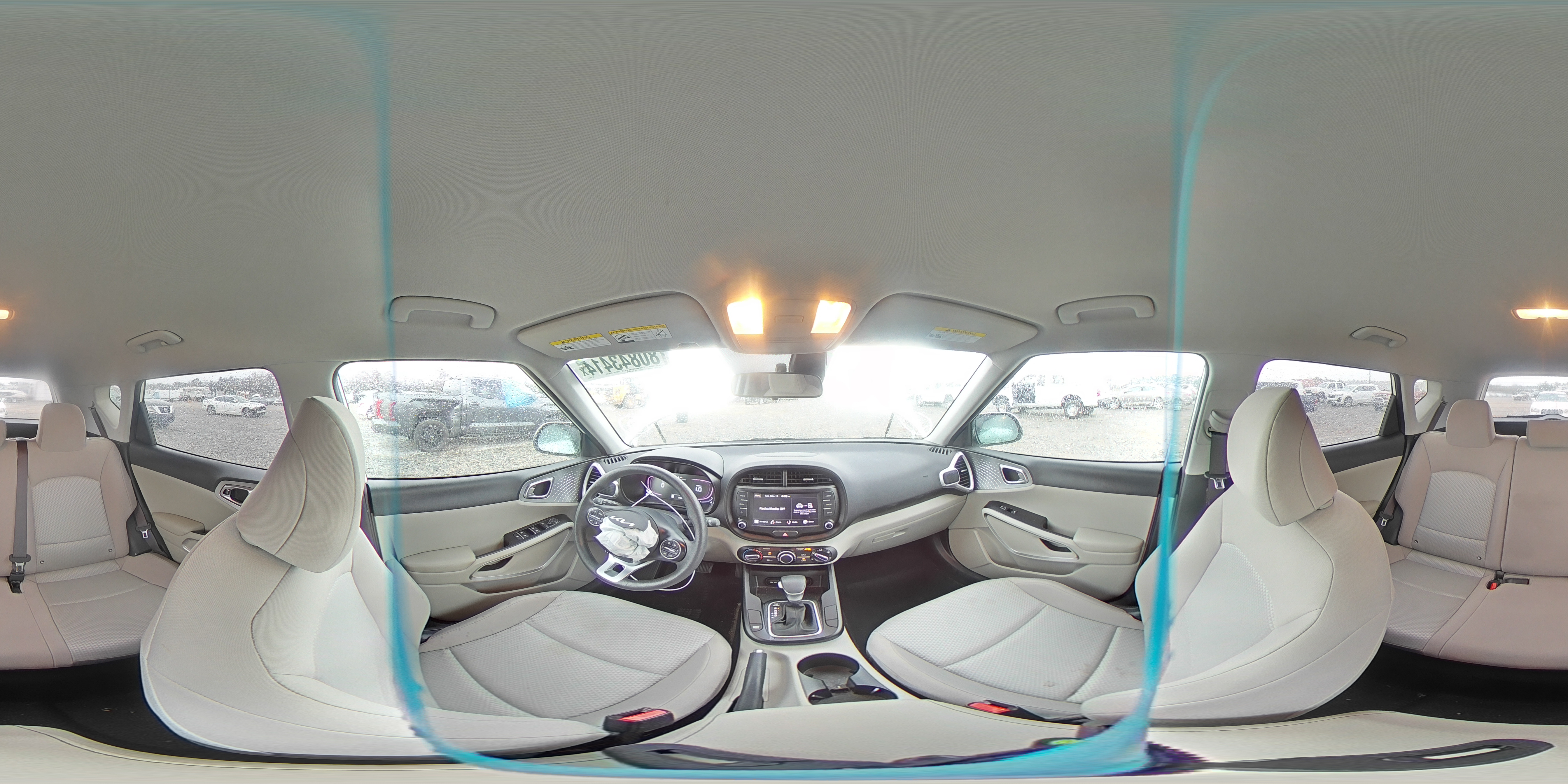 2023 KIA Soul VIN KNDJ23AUXP7867747 Copart auction photo, front end damage thumbnail 13