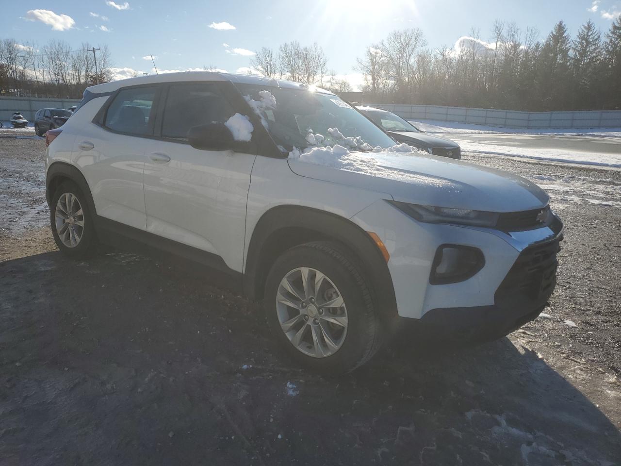 2021 Chevrolet TrailBlazer VIN KL79MMS20MB018393 Copart auction photo, side / rear end damage thumbnail 4