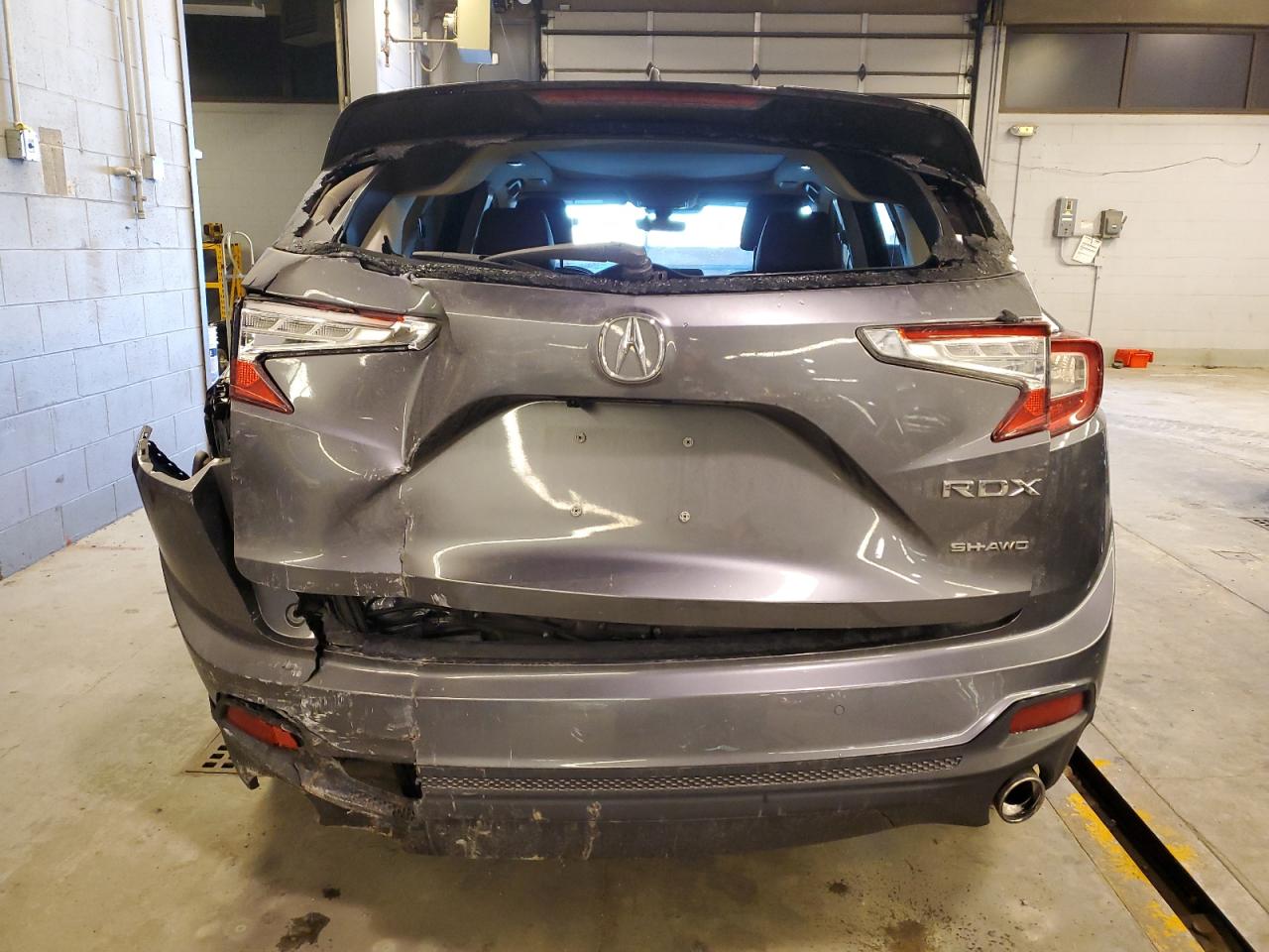 2020 Acura RDX VIN 5J8TC2H50LL003954 Copart auction photo, rear end / front end damage thumbnail 6