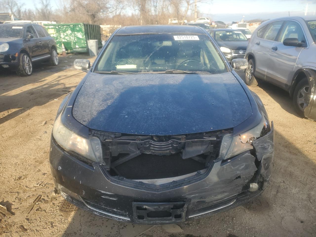 2012 Acura TL VIN 19UUA8F55CA026268 Copart auction photo, front end damage thumbnail 5