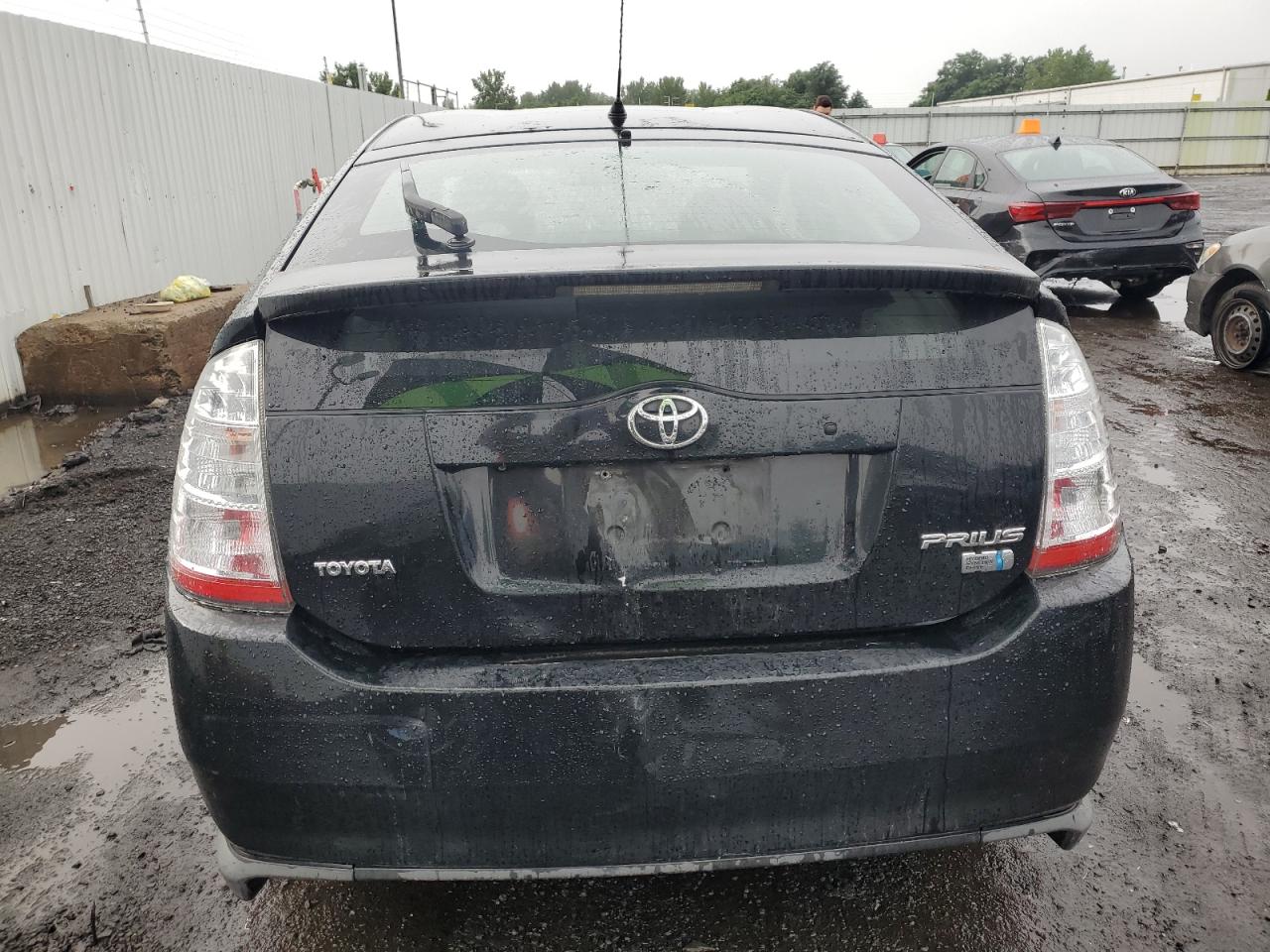 2007 Toyota Prius VIN JTDKB20U377617251 Copart auction photo, rear end / minor dent/scratches damage thumbnail 6