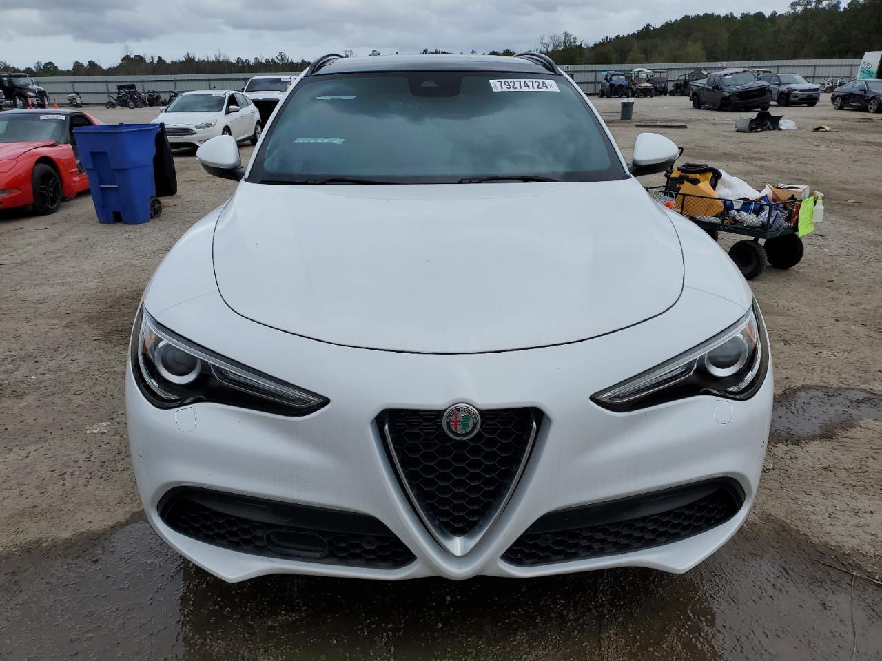 2022 Alfa Romeo Stelvio VIN ZASPAKBN9N7D39023 Copart auction photo, minor dent/scratches damage thumbnail 5