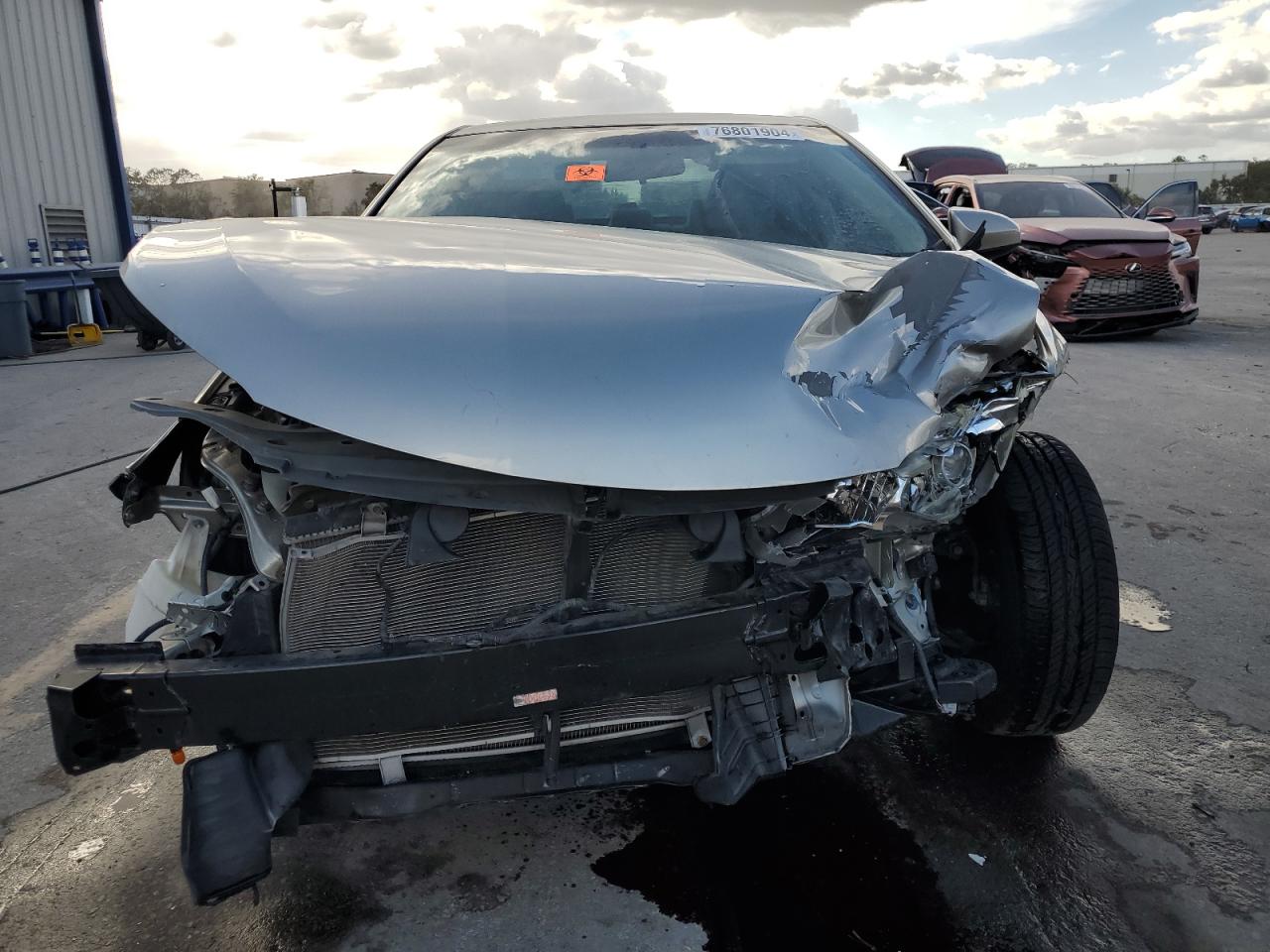 2015 Toyota Camry VIN 4T1BF1FK6FU489488 Copart auction photo, front end / side damage thumbnail 5