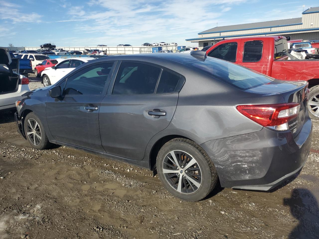 2020 Subaru Impreza VIN 4S3GKAD66L3611697 Copart auction photo, front end damage thumbnail 2