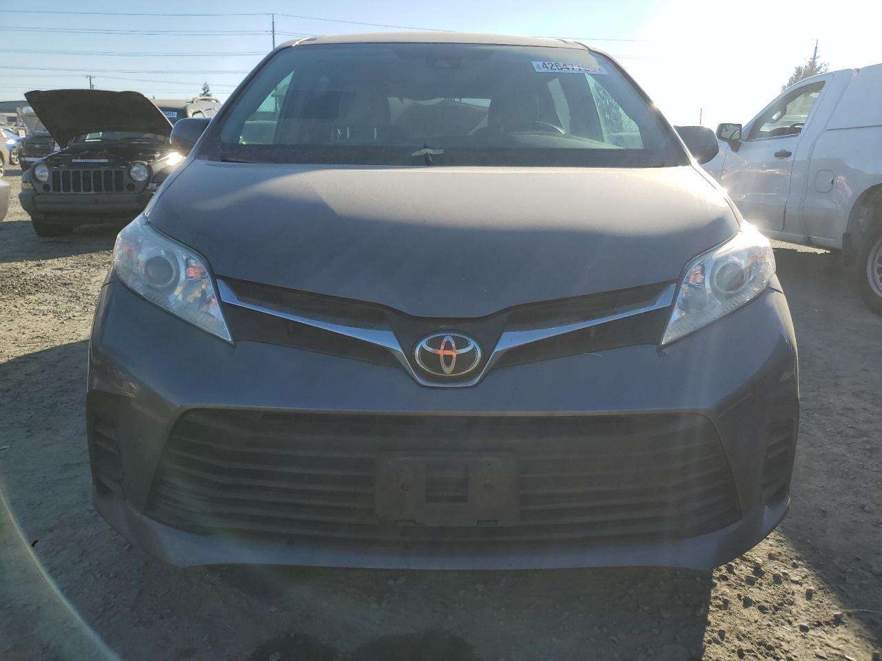 2019 Toyota Sienna VIN 5TDJZ3DC1KS220862 Copart auction photo, water/flood / mechanical damage thumbnail 5