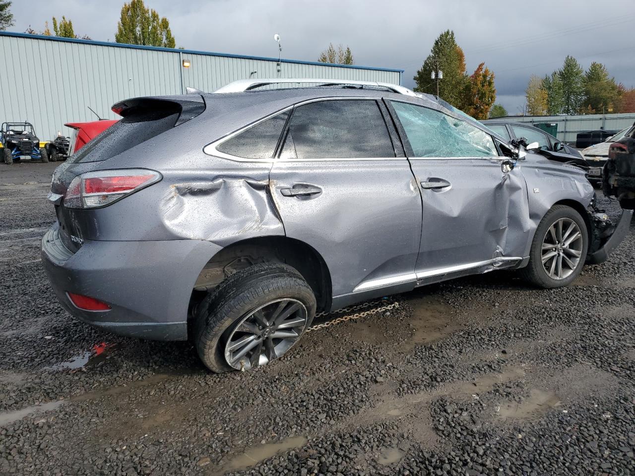 2015 Lexus RX VIN 2T2BK1BA8FC313631 Copart auction photo, all over damage thumbnail 3