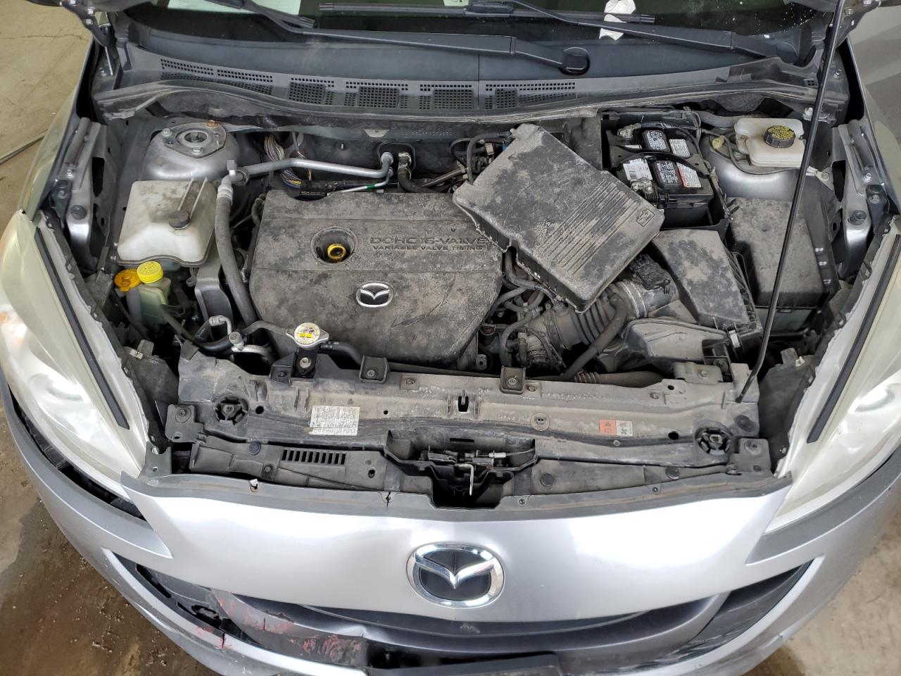 2015 Mazda 5 VIN JM1CW2CL6F0179831 Copart auction photo, front end / side damage thumbnail 12