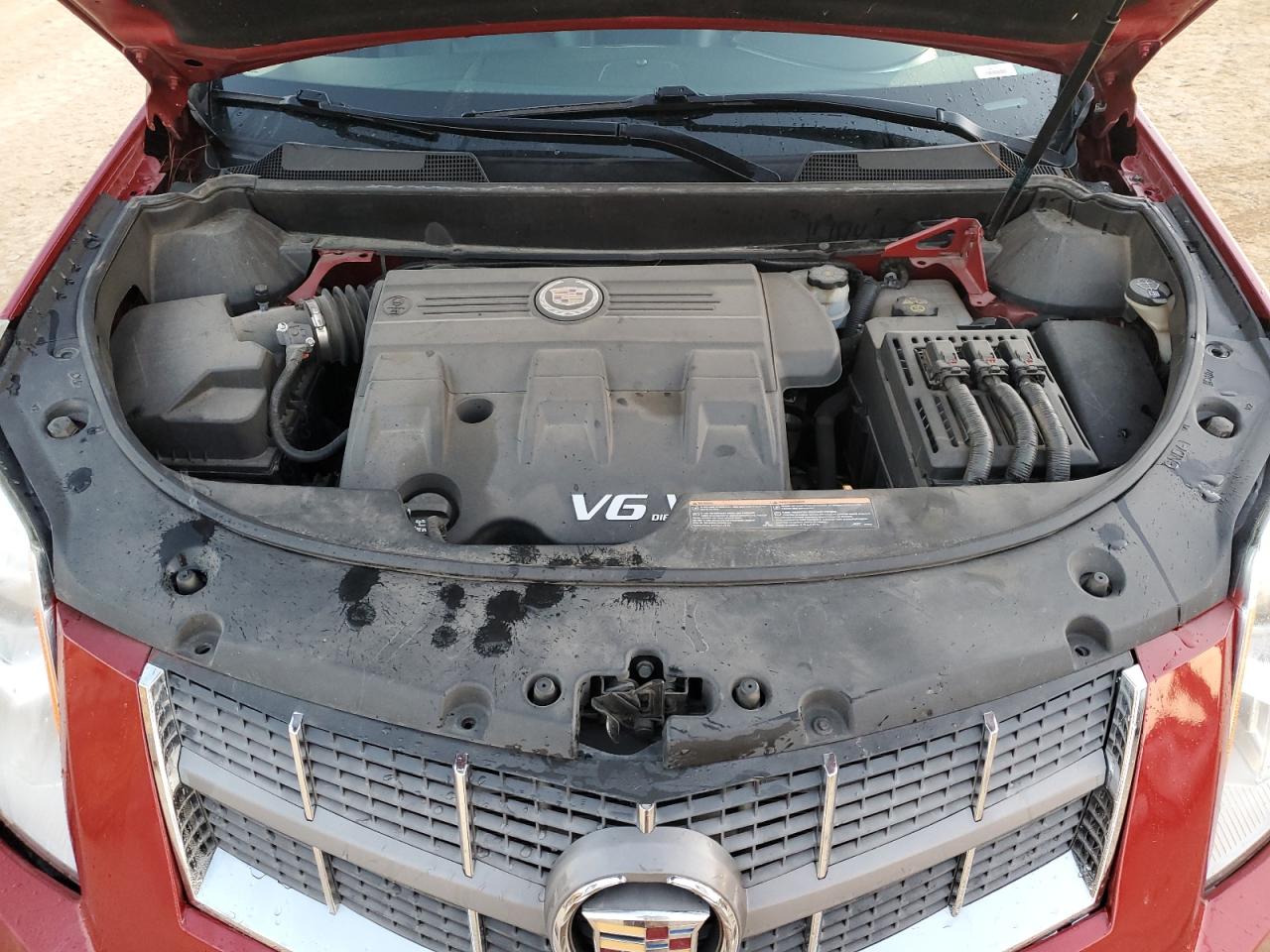 2012 Cadillac SRX VIN 3GYFNAE31CS518792 Copart auction photo, front end damage thumbnail 12